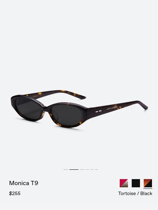 GENTLE MONSTER Accessories - gentle monster monica-t9 tortoise brown black sunglasses